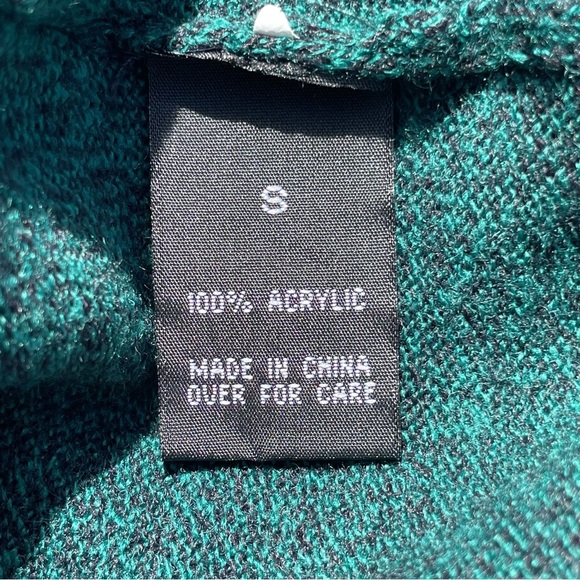 IZ Byer | Green long sleeve sweater dress lace up chest - Picture 7 of 13